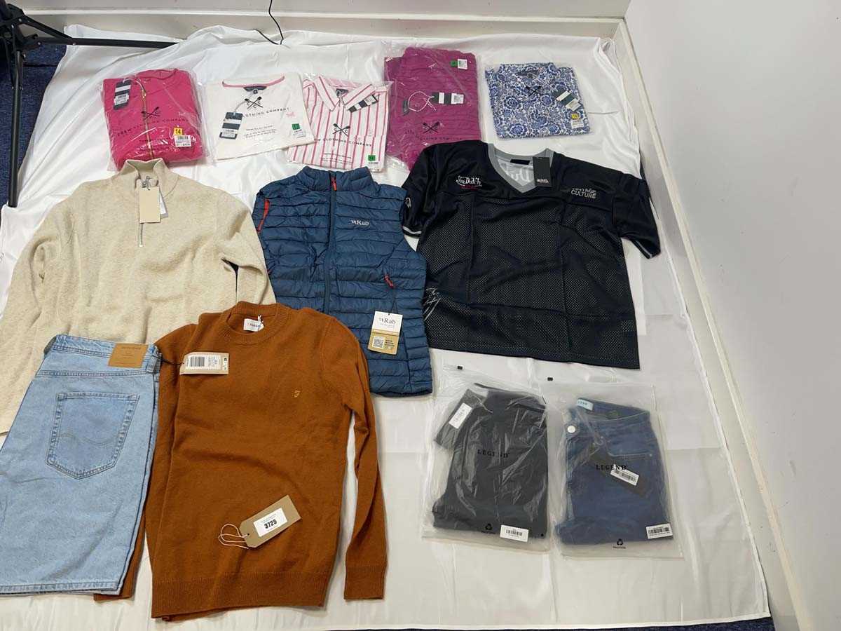 Lot 3725 - Clothing to include Only & Sons, Crew Clothing...