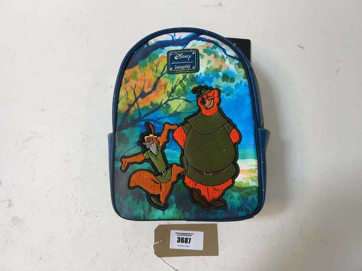 Lot 3687 - Disney x Loungefly Robin Hood backpack (Cabinet)