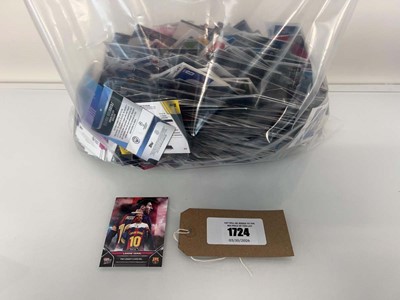 Lot 1724 - Bag containing quantity of loose Football...