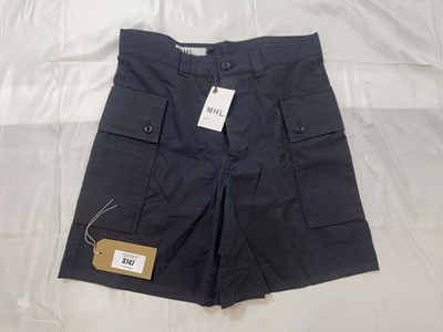 Lot 3747 - Margaret Howell cotton nylon poplin shorts in...