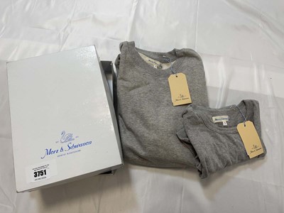 Lot 3751 - Merz b. Schwanen oversized sweatshirt &...