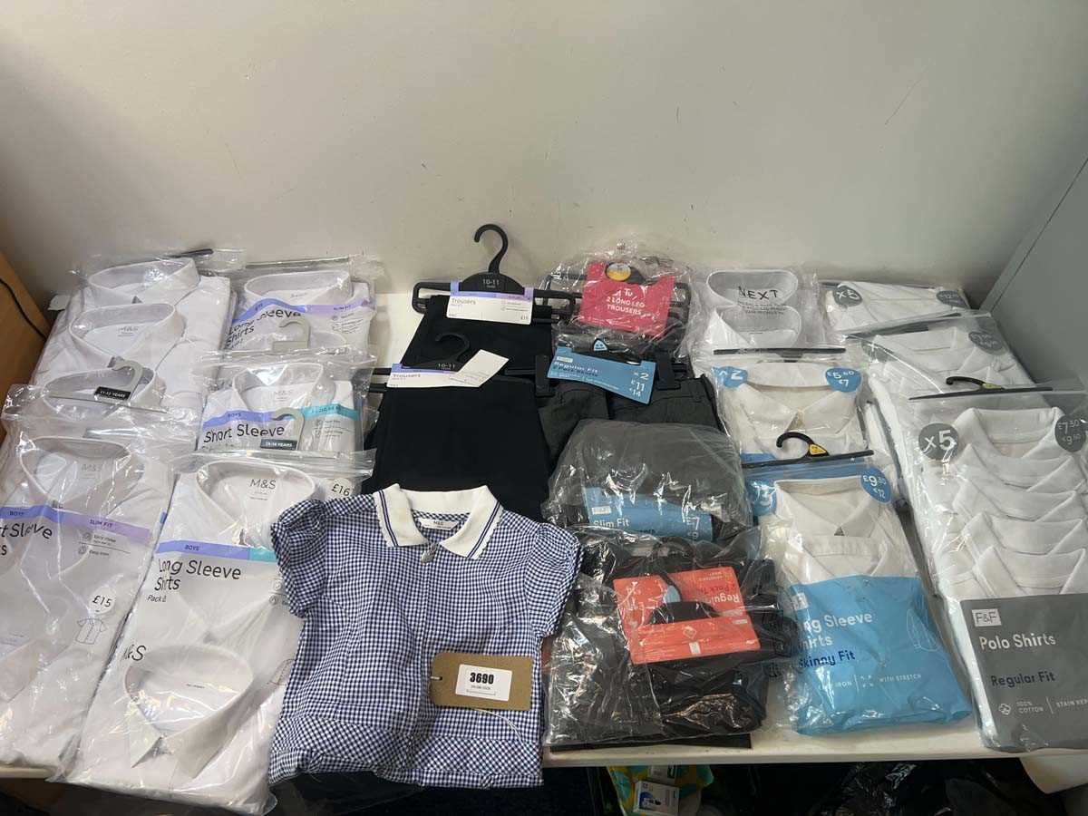 Lot 3690 - Children's school uniforms from Florence &...