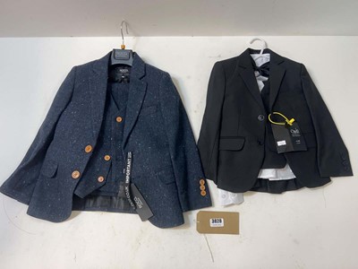 Lot 3828 - Boys 3 piece suits Roco Premiere and Cinda Age...