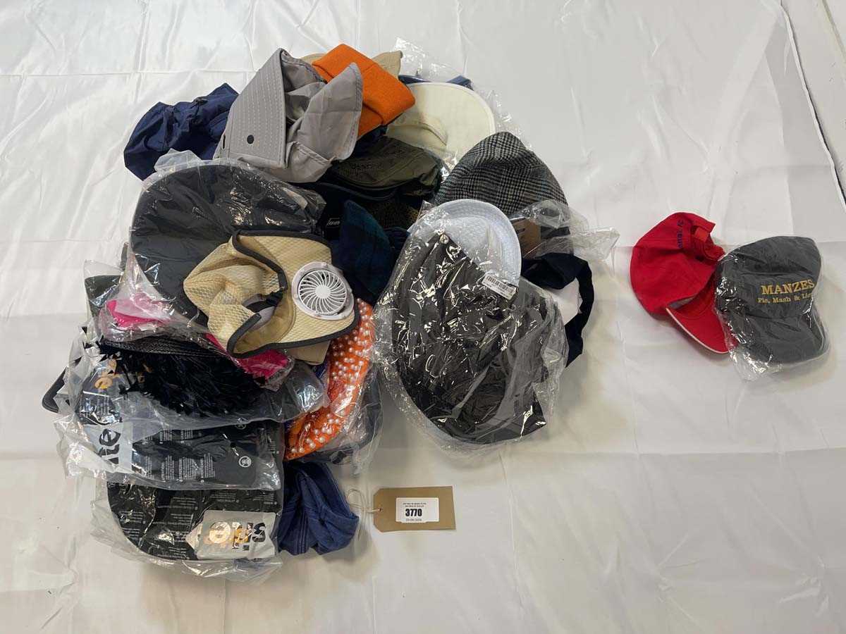 Lot 3770 - Various hats