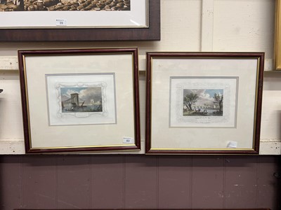Lot 40 - Pair of framed and glazed prints, Hammersmith...