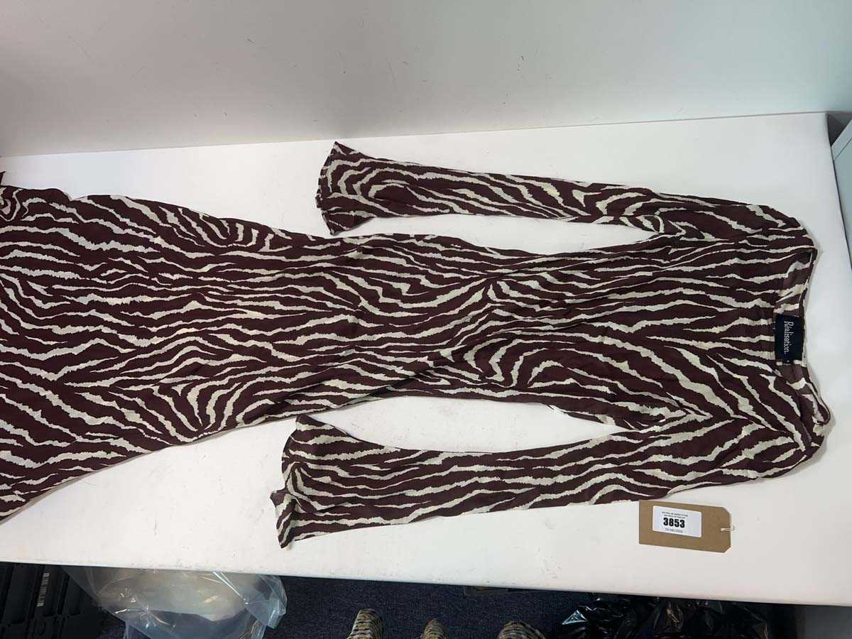 Lot 3853 - Realisation The Gia Dress in animal (M) (hanging)