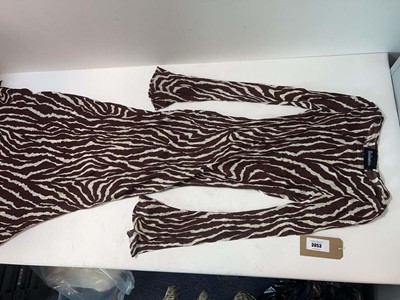 Lot 3853 - Realisation The Gia Dress in animal (M) (hanging)