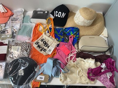Lot 3856 - Accessories, swimwear, hats, socks, underwear,...