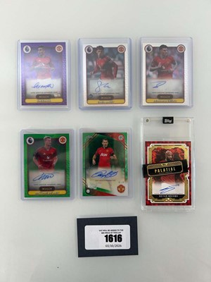 Lot 1616 - (6) Manchester United Autograph Football...
