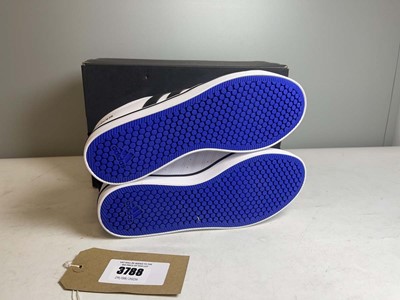 Lot 3788 - Adidas UK6 VS pace 2.0 trainers in white /...