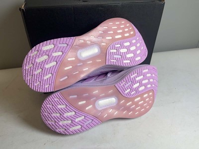Lot 3792 - Adidas UK8 ultraboost 5 W trainers in purple -...