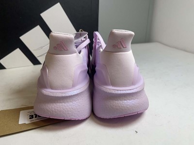 Lot 3792 - Adidas UK8 ultraboost 5 W trainers in purple -...