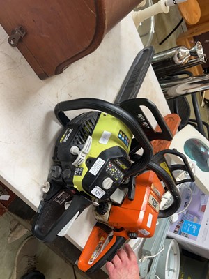 Lot 125 - Ryobi petrol chainsaw