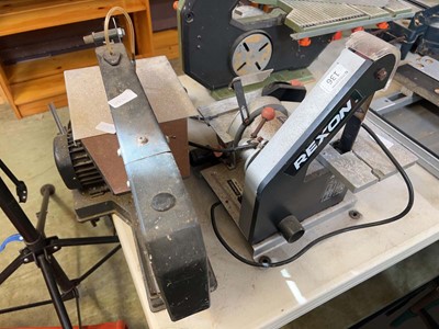 Lot 136 - A Performance Power fretsaw and a Rexon...