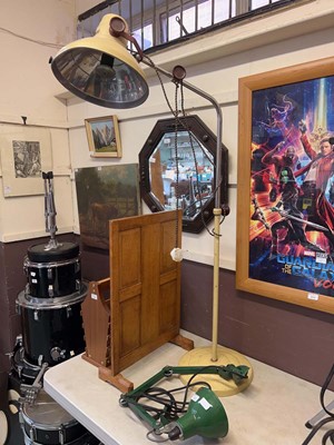Lot 152 - An EDL industrial style angle poise lamp