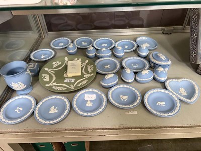 Lot 310 - A quantity of Wedgwood Jasperware including...