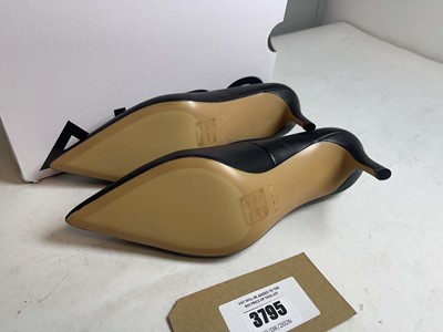 Lot 3795 - Aldo UK4.5 verone high heels in black - boxed