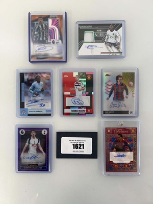 Lot 1621 - (7) Autograph and serial numbered football...