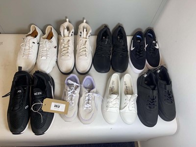 Lot 3812 - 8x Pairs of trainers to include Mountain...