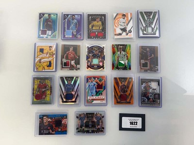 Lot 1622 - (17) Patch and some serial numbered football...