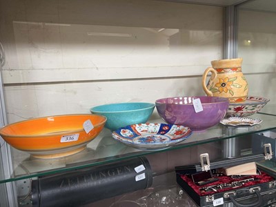Lot 336 - Collection of various bowls and plates by...
