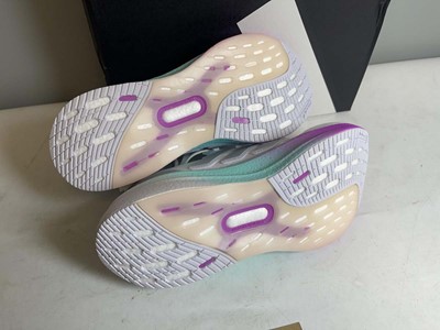 Lot 3822 - Adidas UK8 ultraboost 5 W trainers in white -...