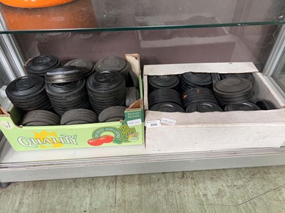Lot 366 - 2 boxes of clay pigeons