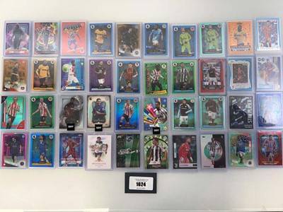Lot 1624 - (40) Serial numbered football trading cards