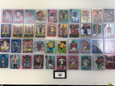 Lot 1627 - (40) Serial numbered football trading cards