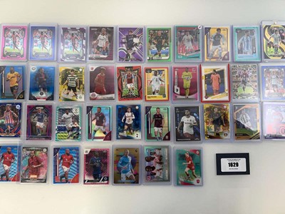 Lot 1629 - (37) Serial numbered football trading cards