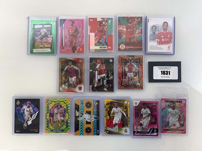 Lot 1631 - (14) Liverpool, Real Madrid and Arsenal serial...