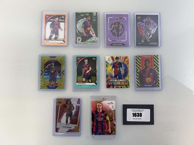 Lot 1630 - (10) Barcelona serial numbered football...