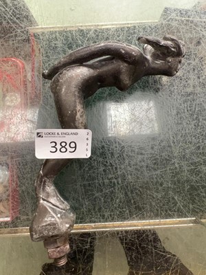 Lot 389 - Nymph car bonnet mascot