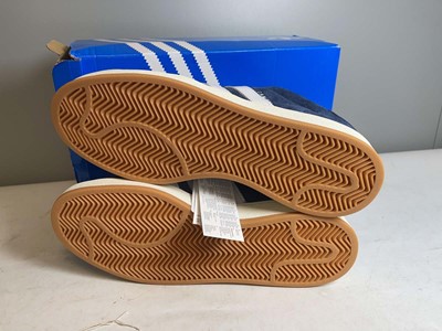 Lot 3899 - Adidas UK11.5 campus 00s trainers in indigo /...