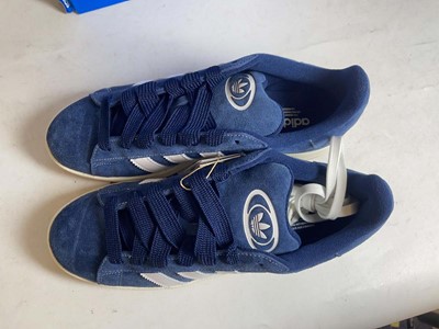 Lot 3899 - Adidas UK11.5 campus 00s trainers in indigo /...