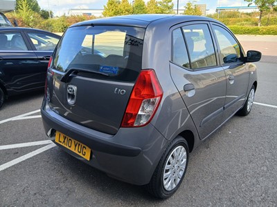 Lot 2010 Hyundai i10 Classic 5-door hatchback