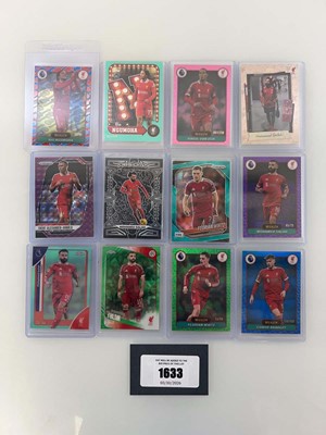 Lot 1633 - (12) Liverpool serial numbered football...
