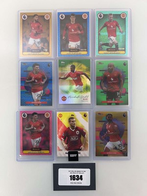 Lot 1634 - (9) Manchester United serial numbered football...