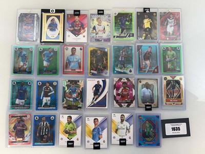 Lot 1635 - (27) Serial numbered football trading cards