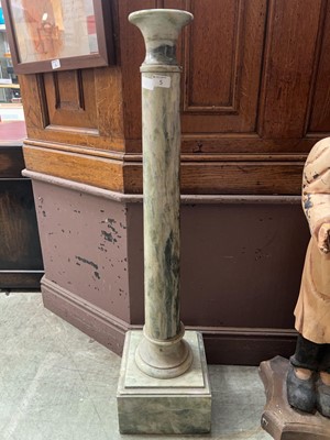 Lot 5 - A marble column