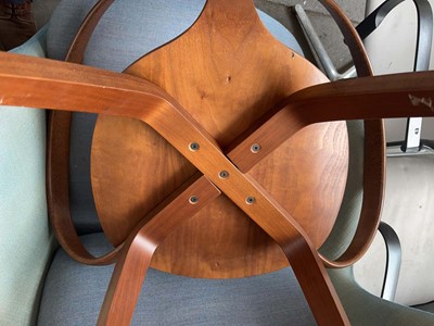 Lot 41 - After Norman Cherner, pair of bentwood...
