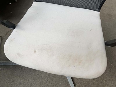 Lot 43 - 2 Bene chrome frame static swivel office...