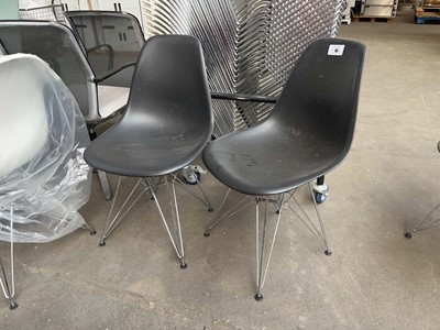 Lot 46 - Charles & Ray Eames for Vitra, two DSR Eiffel...