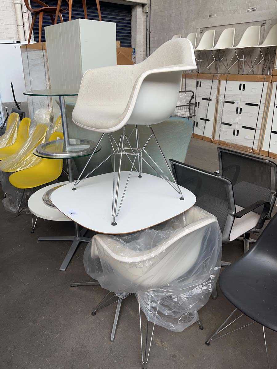 Lot 47 - Charles & Ray Eames for Vitra, two DAR Eiffel...