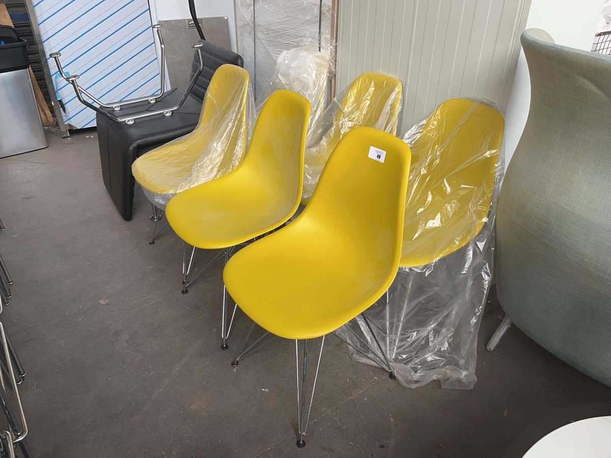 Lot 49 - Charles & Ray Eames for Vitra, six DSR Eiffel...