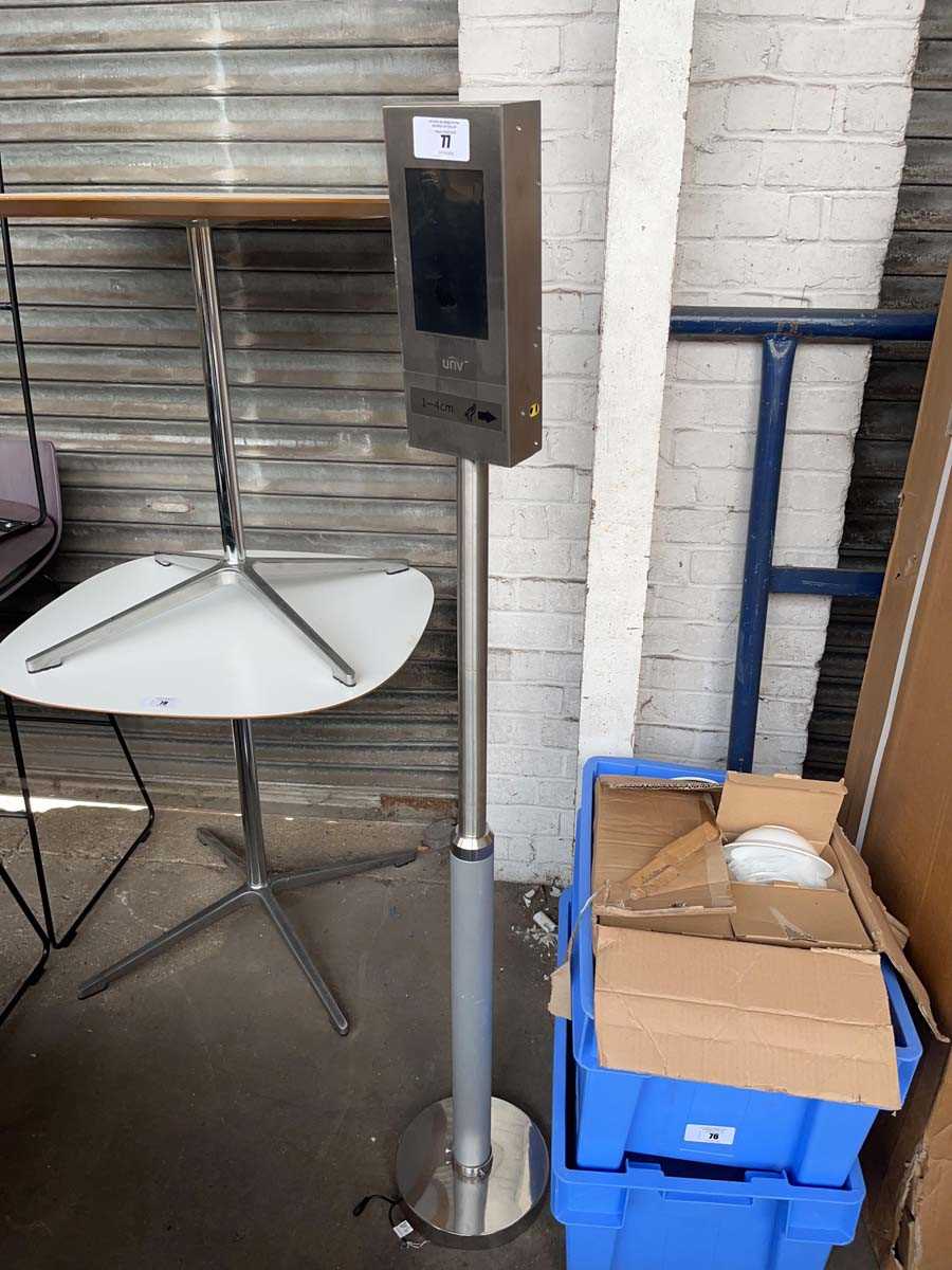 Lot 77 - UNV digital hand sanitizing station