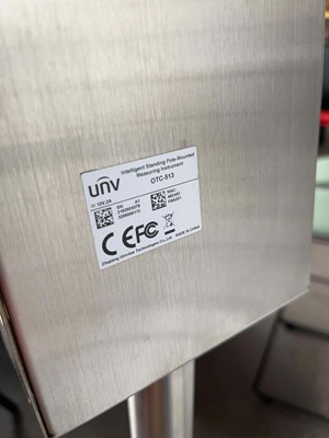 Lot 77 - UNV digital hand sanitizing station