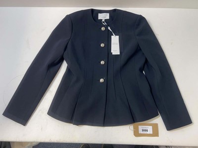 Lot 3890 - Hobbs Thurlowe jacket Navy (12) (hanging)