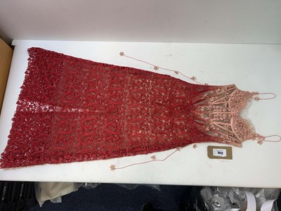 Lot 3912 - Montsand Red Noah dress (XS) (hanging)
