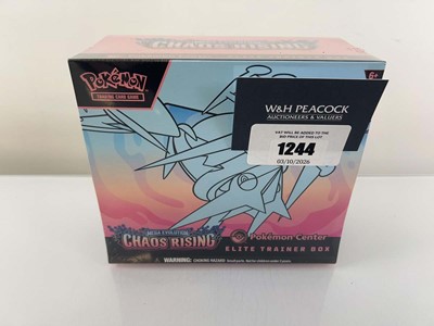 Lot 1244 - Pokémon TCG: Mega Evolution - Chaos Rising...